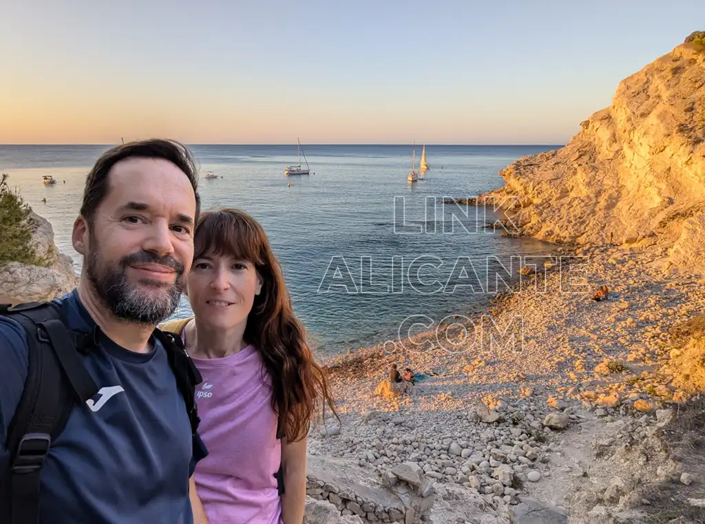 Atardecer de Julio en la Cala del Francés