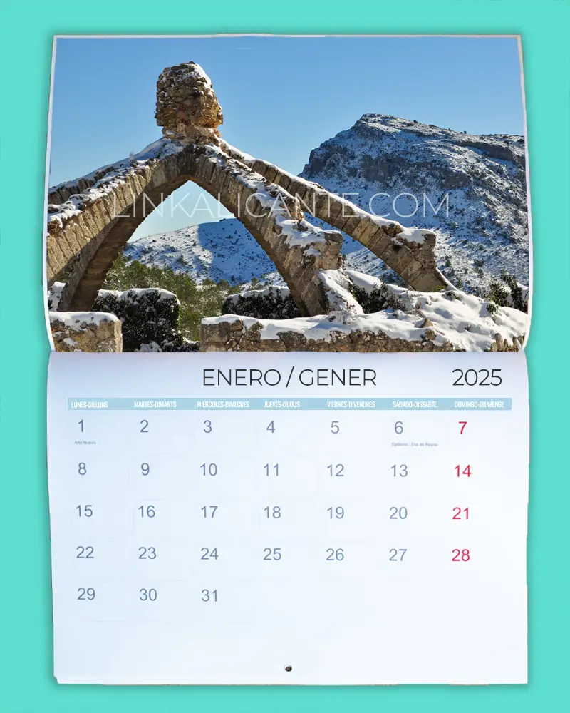 Calendario 2025 LinkAlicante