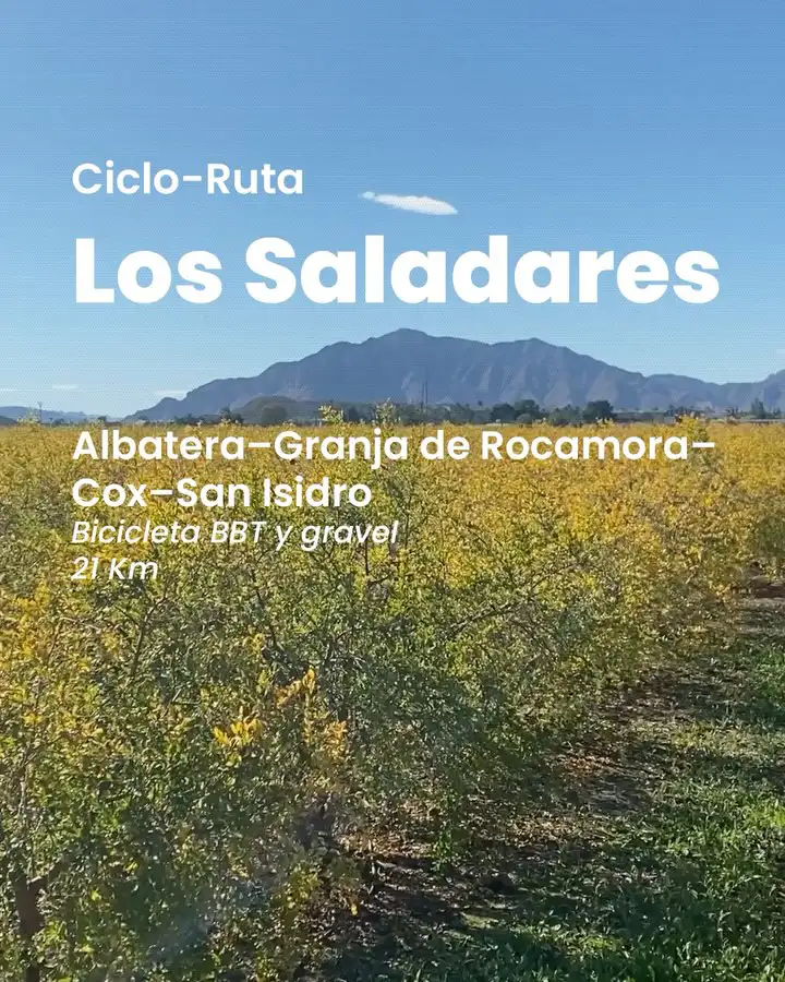 Ciclo-ruta Los Saladares