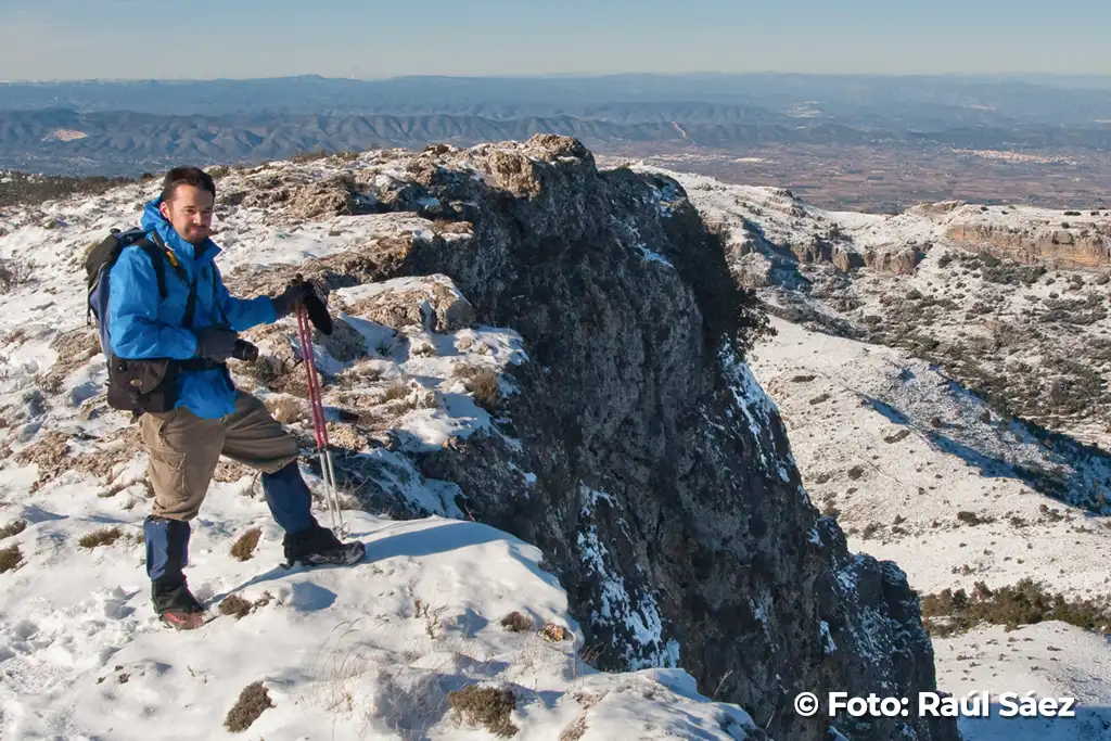 Fernando Prieto en el Montcabrer