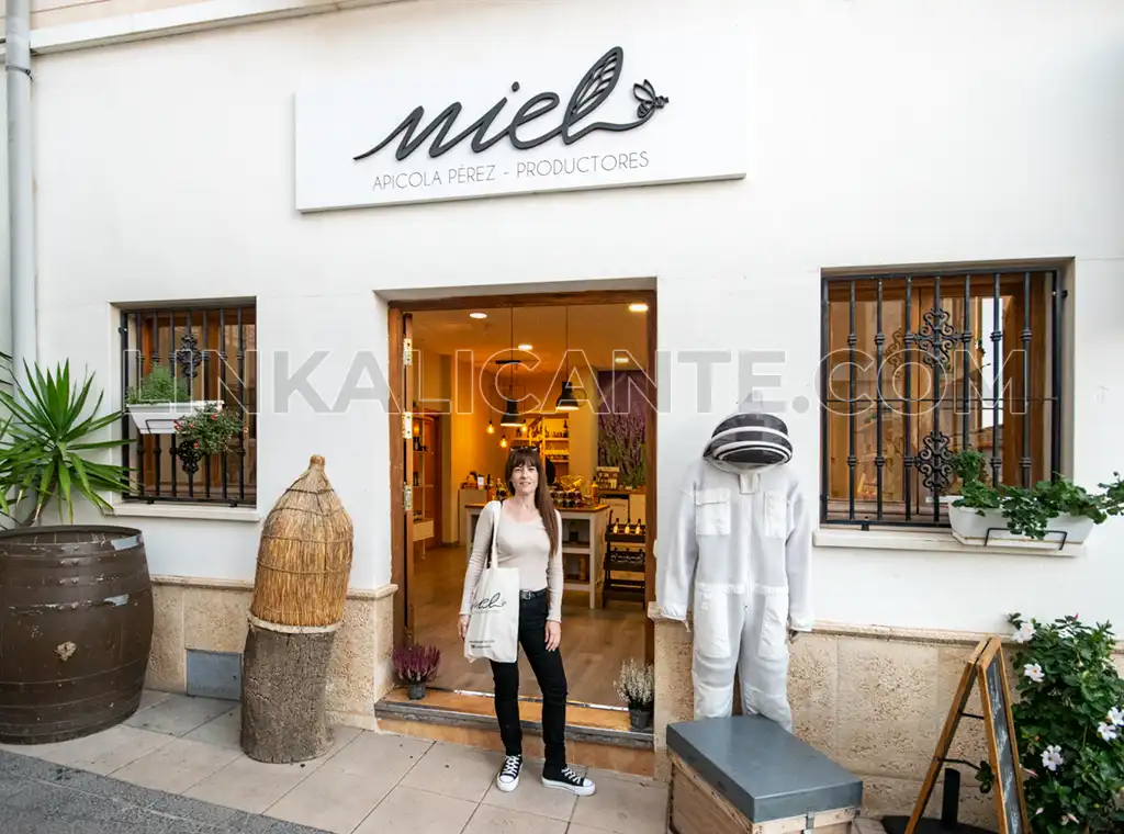 Miel y productos locales en Guadalest